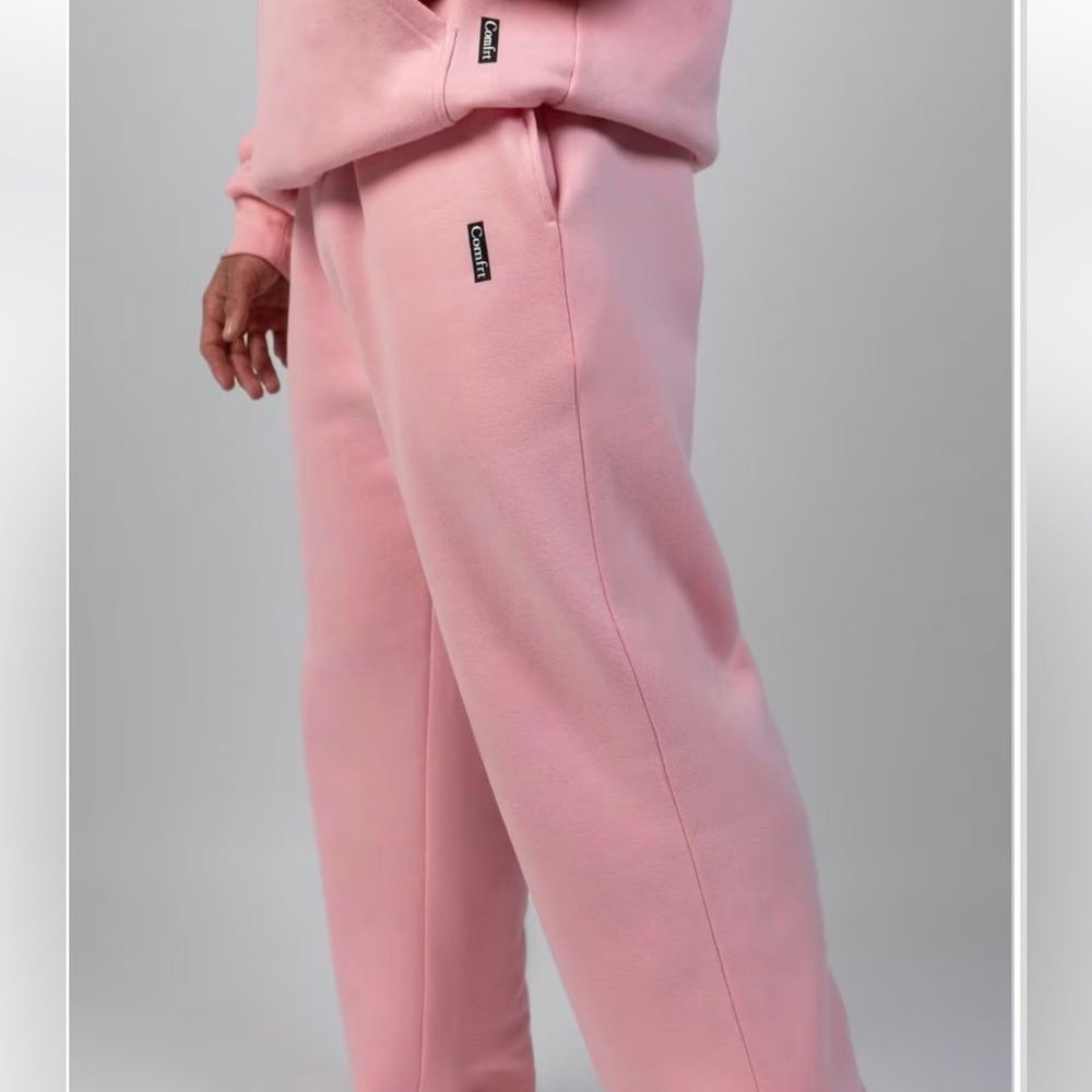 Comfrt Love Collection Sweatpants in Petal Pink - Picture 8 of 15